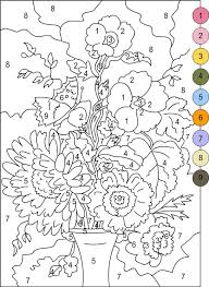 Kids are not exactly the same on the. Free Printable Color By Number Coloring Pages Dibujo Para Imprimir Nature Needs Color Add Some With This Color By Number Scene Coloringpages Coloringforadults Colorbynumber Dibujo Para Imprimir