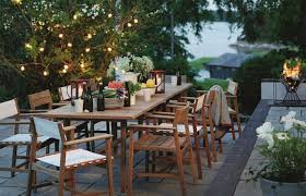 So a couple weeks ago i showed you our newly stamped concrete fresh patio dining table canada tips for 2019. The Gardenista 100 Teak Dining Tables Gardenista