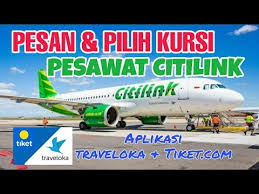 Inilah contoh e tiket traveloka dan cara menunjukkan tiket pesawat. Cara Pesan Tiket Pesawat Dan Pilih Kursi Pesawat Citilink Tutorial Traveloka Dan Tiket Com Youtube