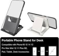Amazon.com: POQOD 2 Pack Cell Phone Stand, Foldable Phone ...