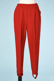 Maybe you would like to learn more about one of these? Pantalon Fuseau De Ski 1960 Rouge Chez Sarah