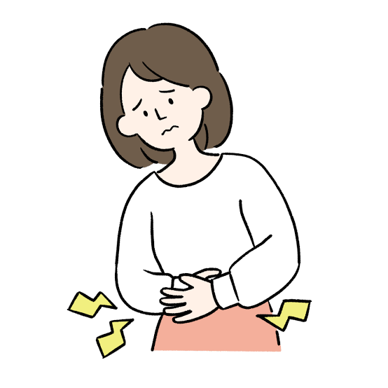 腹痛のイラスト│看護師イラスト・フリー素材集【無料】│看護師ライフをもっとステキに ナースプラス