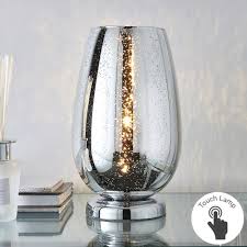 Upgrade your bedroom lighting with our stylish designer bedside lights. Ivy Glass Touch Chrome Table Lamp Touch Table Lamps Lamp Touch Lamp