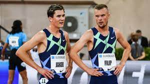 Oct 12, 2019 · kipchoge was assisted by a team of 42 pacemakers, including olympic 1500m champion matthew centrowitz, olympic 5,000m silver medallist paul chelimo and the ingebrigtsen brothers jakob, filip and. Norway S Ingebrigtsen Continues To Train With Brothers As He Eyes Olympic Gold Deccan Herald