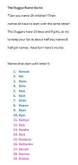 For a fun and creative baby name, look no further than our list of favorite disney characters. Baby Boy K Name List