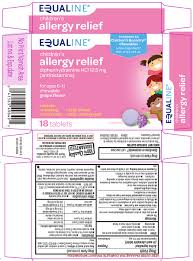 Allergy Relief Childrens Tablet Chewable Supervalu Inc