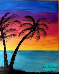 Maybe you would like to learn more about one of these? Tips For Painting With Kids Beach Art Painting Sunset Art Painting Sunset Painting