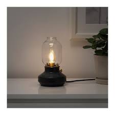 Tarnaby Anthracite Black Table Lamp Ikea In 2020 Table Lamp Lamp Ikea Table Lamp