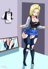 Pink Pawg] Android 18 meets Krillin (Dragon ...