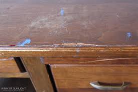 how to repair and stain chipped veneer furniture wood dresser diy diy furniture renovation restore wood furniture