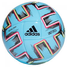 There is no record of a bespoke design or name for the official match ball used euro 2020 will take place across 12 different european countries and mark the competition's 60th. Adidas Euro 2020 Uniforia Pro Beach Ball Cyan Black Size 5