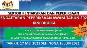 Dapatkan semula di putrajaya, mudah sahaja dan masih murah. Pendaftaran Calon Persendirian Spm Spm Ulangan Spmu 2021 Kini Dibuka Edu Bestari