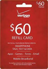 60 Verizon Wireless Prepaid Top Up Prepaid Card Freegiftcodes Verizon Prepaid Prepaid Card Phone Card