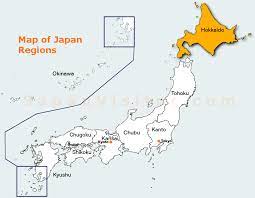 Map of hokkaido (japan), satellite view. Hokkaido Guide Japanvisitor Japan Travel Guide