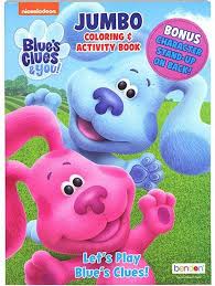 Be sure to visit many of the other cartoon coloring pages aswell. Amazon Com Blue S Clues Coloring Book With Activities Preschool Kindergarten Toys Games