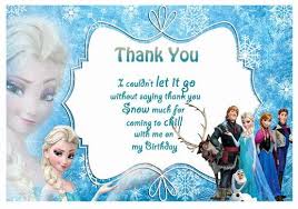 Free Frozen Birthday Invitation Card Template Frozen Thank You Cards Birthday Printable Frozen Birthday Invitations Frozen Party Invitations Frozen Invitations
