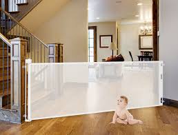 Retract A Gate For Your Baby Stairs Safety Certified Retractable Baby Gate