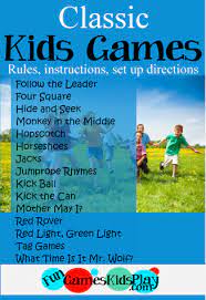 Classic Games Group Games For Kids Gym Games For Kids Fun Games For Kids