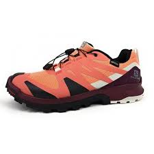 Salomon Xa Rogg Gtx W Sportschuhe Damen Wanderschuhe Wanderschuh Rosa Wandern