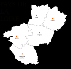 Préfecture par département de la région pays de la loire. Pays De La Loire
