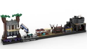 Lego Stranger Things Architecture Moc Stranger Things Lego Instructions Cool Lego Creations