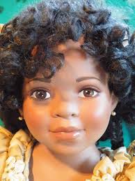Artist Doll Signature Identification Black Doll African American Dolls Porcelain Dolls