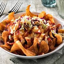 It had hot, crispy fries with butter chicken more. Southern Poutine Recipe Simplot Foods
