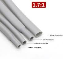 easytooly Gray Flexible Silicone Rubber Heat Shrink Tubing ...