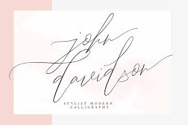 John Davidson Script Font Befonts Com You can generate unlimited fancy text for your fancy writing project and also whenever you want you can use it. john davidson script font befonts com