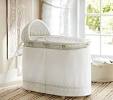 Wicker Pottery Barn Bassinet