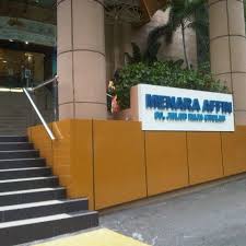 Ground & mezzanine floor, 80, menara affin, jalan raja chulan, p.o.box 12744, 50788 kuala lumpur. Menara Affin Golden Triangle Kuala Lumpur Kuala Lumpur