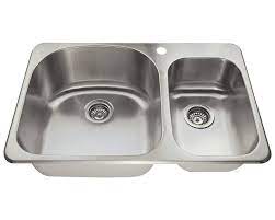 Mr direct has designed this sink using 18 percent chromium and 10 percent nickel. T3121l Topmount Offset Kitchen Sink