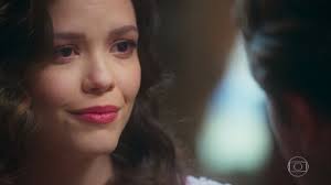 Danilo (Rafael Cardoso) diz a Julia (Vitória Strada) que vão viver juntos  para sempre, na novela 'Espelho da Vida'