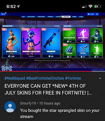 Tell your friends to buy items using your discount code. Guy Makes A Clickbait Video On How To Get Free Fortnite Skins But He Bought The Skin He Claims He Got For Free On His Stream Quityourbullshit