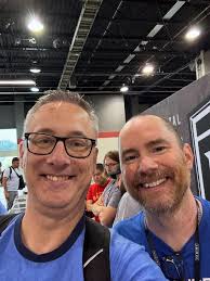 While I'm not longer at The National, I still want to post some pics Jeff  and I met at The Mint Collective several years ago. Can't believe that I  ran into him