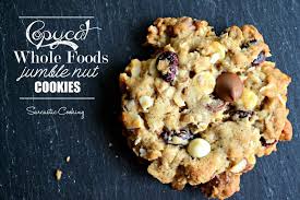 Copycat Whole Foods Jumble Nut Cookies Sarcastic Cooking Recipe Whole Foods Cookies Food Whole Food Recipes