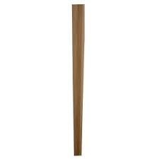 Waddell 21 In Hardwood Square Taper Leg 2981 The Home Depot Tapered Leg Table Table Legs Waddell