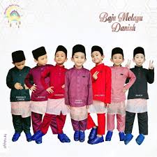 * kain yang meresap peluh.tidak merimaskan si pemakai. Danish Baju Melayu Kanak Kanak Lelaki Edisi 1 Umur 6 Bulan Hingga 13 Tahun Shopee Malaysia