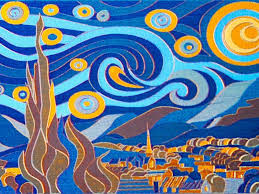 Gogh the starry night 1.sezon 1.bolum. Scientists Use Laser Paintbrush To Craft Mini Version Of Van Gogh S Starry Night Smart News Smithsonian Magazine