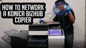 It utilizes konica's brand name. Konica Copier Network The Easiest Way To Network A Konica Bizhub Copier Youtube