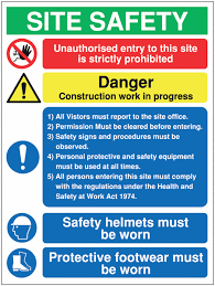 Biohazard and hazardous materials, electrical safety, first aid, lockout tagout, machine and equipment, personal protection (ppe) and much more. Site Safety Signs Workplace Safety Signs Seton
