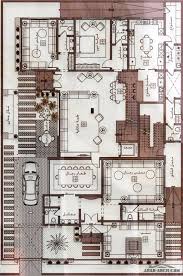 احدث تصميم فيلا دورين و ملحق مع شقق خلفية من اعمال Egyrevit Guest House Plans Family House Plans Bungalow Style House Plans