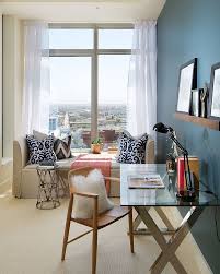 A condo in ottawa features a sleek and stylish office and guest room. Small Room Office Bedroom Novocom Top