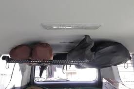 ミニバンの天井収納 – 残念キャンプでごめんなさいっ！