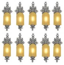 Led lights use about one fourth of the energy to provide the same illumination as incandescent lights. Vintage Hardware Lighting Art Deco And Art Nouveau Lighting