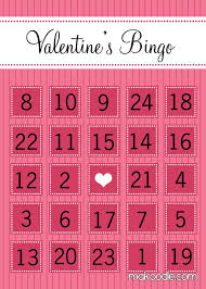 Traditional Bingo Cards To Print Valentine S Bingo Free Printable Download Makoodle Valentine Bingo Free Printable Valentine Bingo Valentines Games