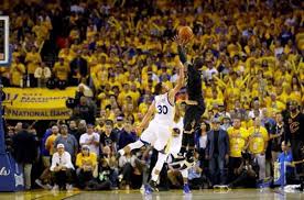 Kyrie Irving With The Shot He As Always Dreamed About The Big 3 Over The Mvp To Out His Team Up By Three In The Final Mi Nba Finals Game Kyrie