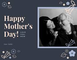 I hope you found a unique diy card idea that you can use to show mom or. Dark Happy Mother S Day Card Template