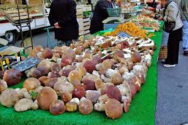 Mushrooms At The Market Gourmet Gourmand Cepes Herbes De Provence