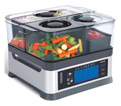 The Only Three Course Electric Steamer 249 95 Kitchen Gadgets Kitchen Steamer Recipes